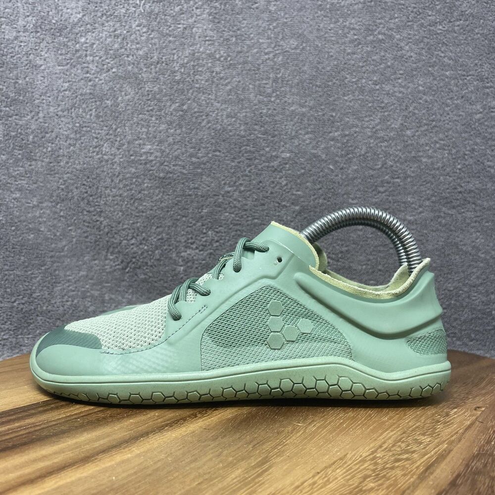 Vivobarefoot Primus Lite III Green Minimalist Athletic Sneakers Womens 37 US 6 - Picture 3 of 9